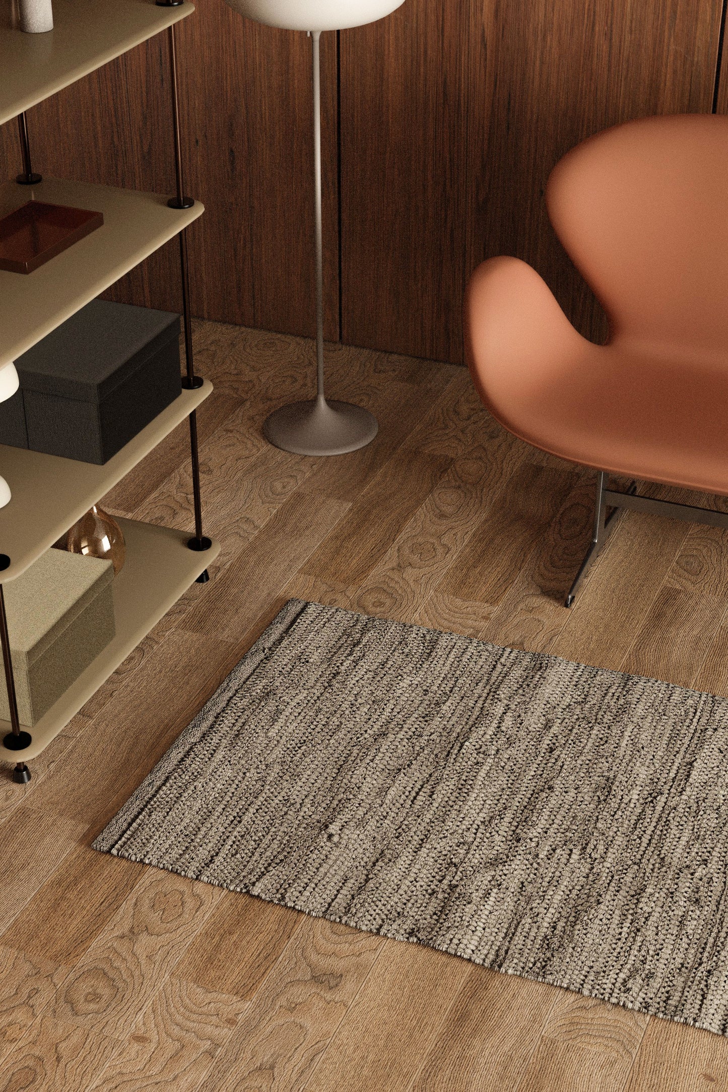 Cotton Rug, Cashmere