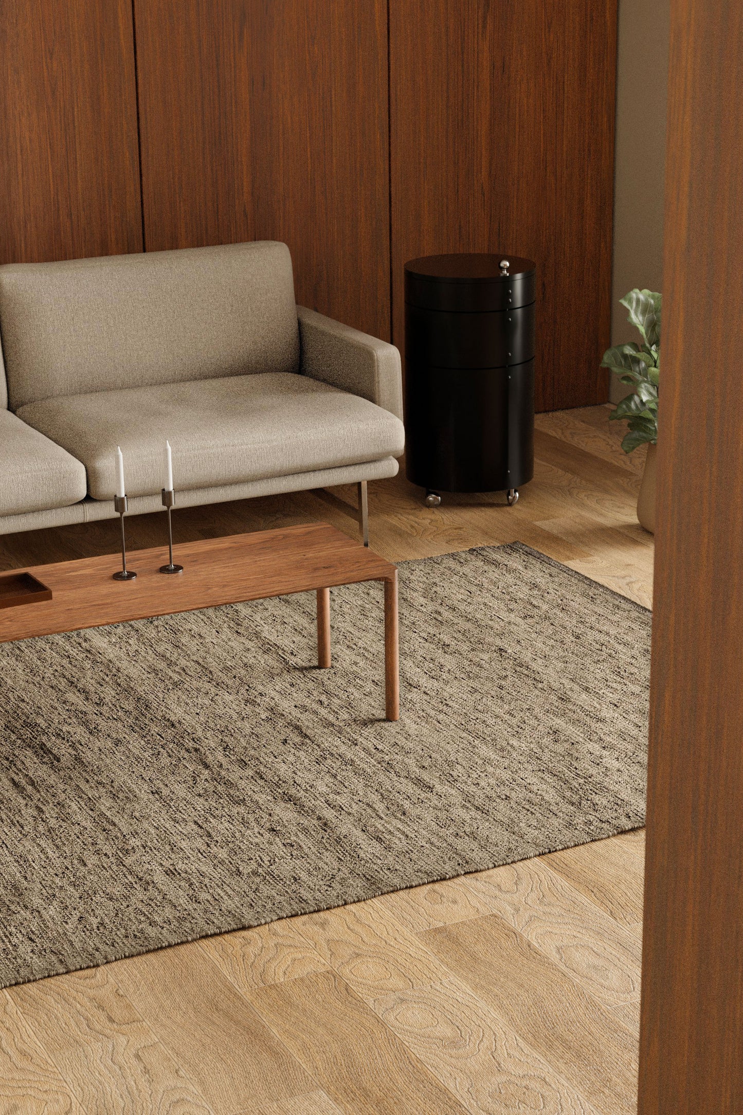 Cotton Rug, Cashmere