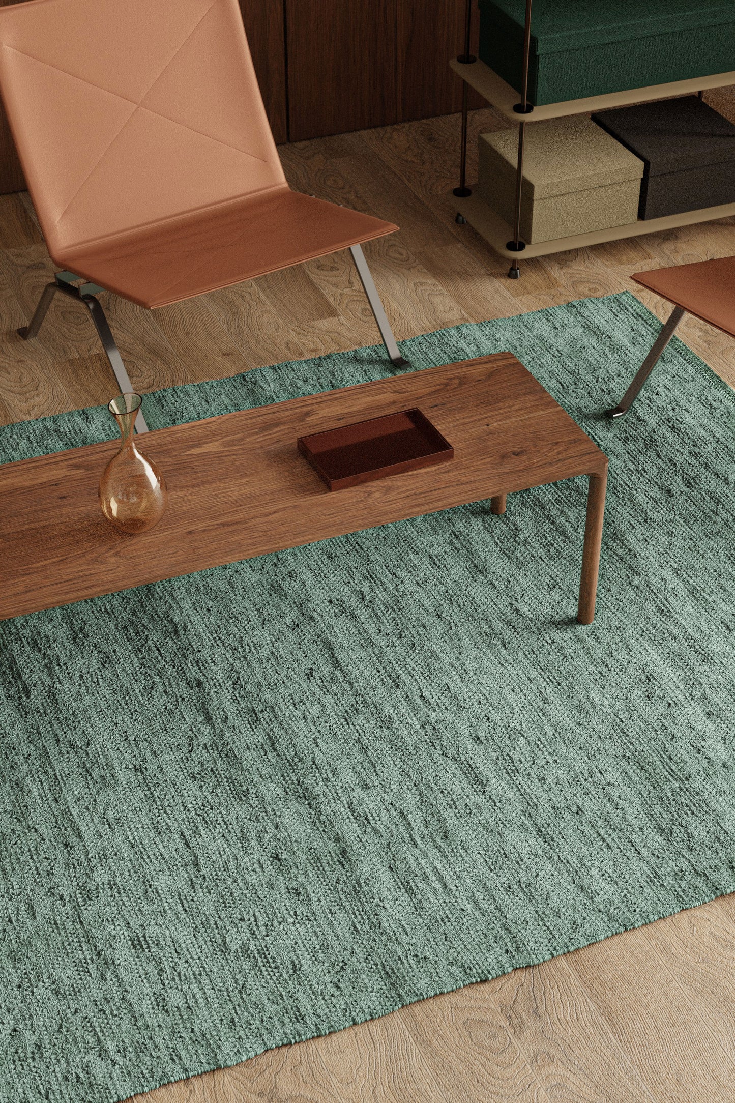 Cotton Rug, Jade