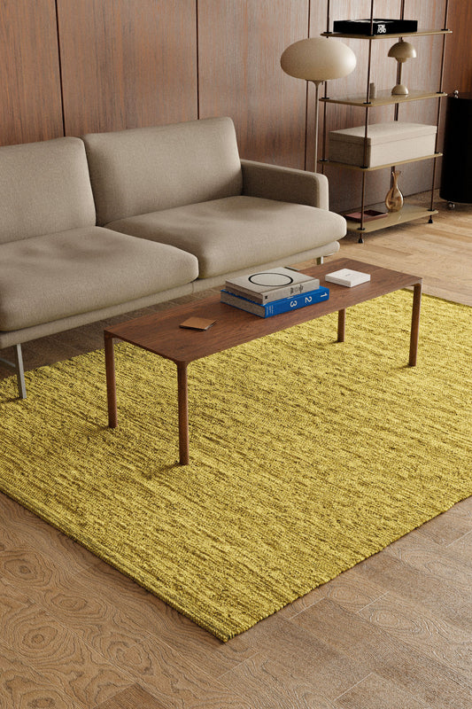 Cotton Rug, Lemon